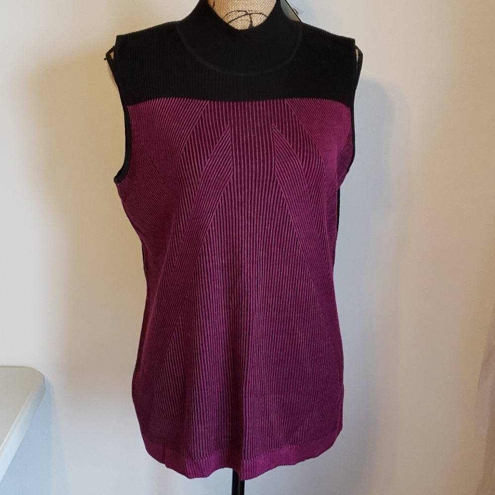 Dana Buchman Sleeveless Sweater